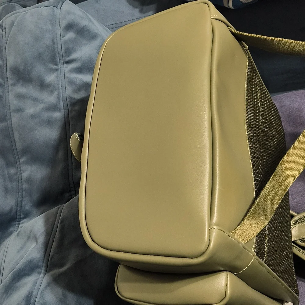 Coach Army Green Hitch Backpack